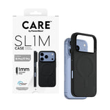 PanzerGlass CARE™ by ® SL1M Case Black w. MagSafe iPhone 2026 Pro | 17 Pro Beskyttelsescover Transparent Fabriksny
