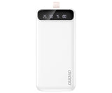 DUDAO K8s+ Powerbank 30.000mAh – 10W Hvid | Kraftig og Pålidelig Ekstern Batteripakke