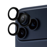 PanzerGlass Hoops Kameralinsebeskytter Sort til iPhone 17 Pro Max, iPhone 16 Pro / 16 Pro Max Fabriksny