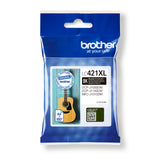 Brother LC 421XLBK Sort 500 sider Blæk
