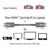 Club 3D CAC-1376 HDMI-kabel 10m Sort