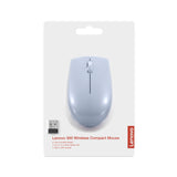 Lenovo 300 Wireless Compact Optisk Trådløs Blå
