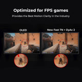 BenQ ZOWIE XL2566X+ 24.1 TN 1920 x 1080 (Full HD) HDMI DisplayPort 400Hz