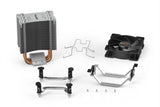 be quiet! Pure Rock Slim 2 Processor-køler 1-pack Sort Sølv 92 mm