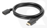 Club 3D CAC-1322 HDMI 2.1 forlængerkabel 1 m Sort