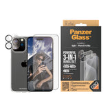 PanzerGlass Skærm/objektiv/rygbeskyttersæt Apple iPhone 15 Pro Max Fabriksny