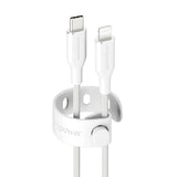 empower by PanzerGlass Racing USB-C to Lightning 1.2m hvid
