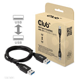 Club 3D USB-kabel 0.5m Sort