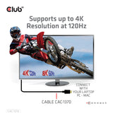 Club 3D CAC-1370 HDMI 2.1 kabel 1.5m Sort