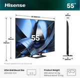 Hisense 55U7SE TV 55 4K Ultra HD