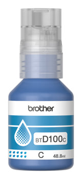 Brother BTD100C Cyan 5000 sider Blækrefill