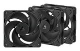 Arctic P14 Pro Reverse Fan 3-pack Sort 140 mm