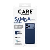 CARE by PanzerGlass Samba Beskyttelsescover til iPhone 18 Pro Max, iPhone 17 Pro Max Italian Blue Fabriksny