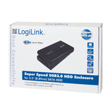 LogiLink Ekstern Lagringspakning USB 3.0 SATA 3Gb/s 3.5