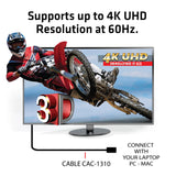 Club 3D CAC-1310 Premium HDMI 2.0 Kabel 3m Sort