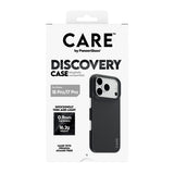 CARE by PanzerGlass Discovery Beskyttelsescover til iPhone 17/18 Pro Sort Fabriksny