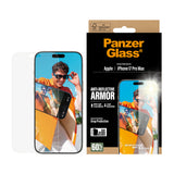 PanzerGlass® Anti-Reflective Armor Screen Protector 6.3 iPhone 17 Pro Max Fabriksny
