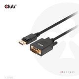 Club 3D CAC-1012 DisplayPort til VGA adapterkabel 2 m Sort