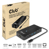 Club 3D CSV-1595 7-in-1 USB-C Dockingstation Sort