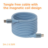 Club 3D USB Type-C kabel 2m Blå