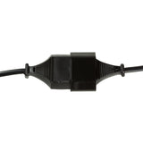 LogiLink Europlug (strøm CEE 7/16) (female) - Europlug (strøm CEE 7/16) (male) Sort 1m Forlængerkabel til strøm