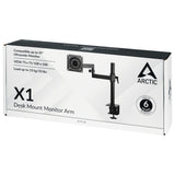 ARCTIC X1 Monteringssæt Monitor Op til 43 / 49' (ultra-bred)