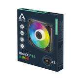 Arctic BioniX P14 A-RGB 1-pack Sort 140 mm