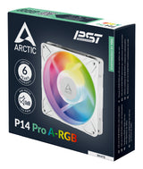 ARCTIC P14 Pro A-RGB White Fan 1-pack Sort 140 mm