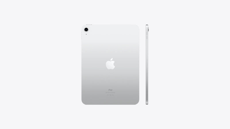 Apple iPad (10. gen) 10.9" - 256 GB, A14 Bionic Chip, 12 MP Kamera, iPadOS 18 - Sølv