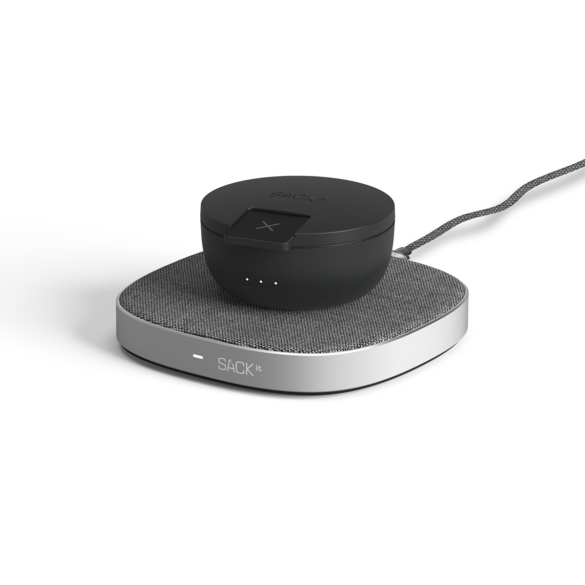 SACKit CHARGEit Dock Care Tr dl s Oplader 10W Qi MacMedic
