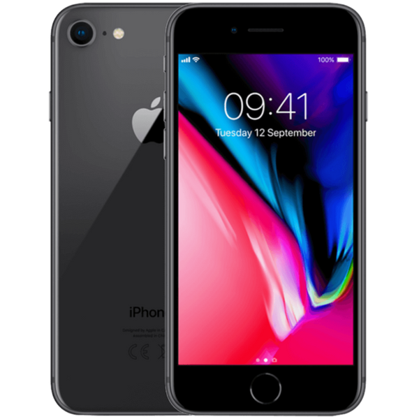 Apple iPhone 8 - 64 GB Sort Refurbished